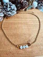 Charger l'image dans la galerie, Collier trombone- personnalisable (doré)