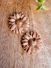 Charger l'image dans la galerie, Duo de pépites fleurs (beige caramel )
