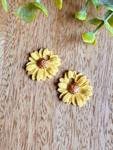 Charger l'image dans la galerie, Duo de pépites fleurs (mini jaune)