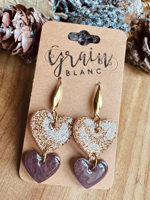 Boucles résine 🤍