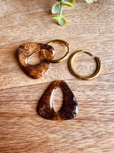 Charger l'image dans la galerie, Duo de pépites (marbré marron gold)