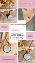 Charger l&#39;image dans la galerie, Collier médaillon personnalisé