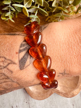 Charger l'image dans la galerie, Bracelet AMBRE  « coeurs » - Taille S