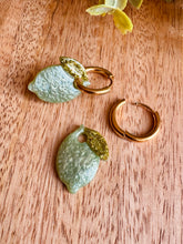 Charger l'image dans la galerie, Duo de pépites citron vert 🍋‍🟩(paillettes vert amande)
