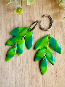 Duo de pépites (fluo vert)