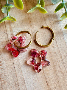 Duo de pépites (fleurs séchées)
