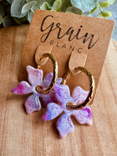 Charger l'image dans la galerie, Créoles fleurs