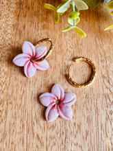 Charger l'image dans la galerie, Duo de pépites fleurs de Tiaré 🌺 (rose cœur bonbon )