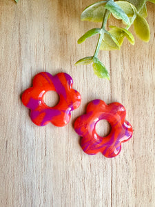 Duo de pépites (orange sanguine violet)