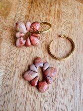 Charger l'image dans la galerie, Duo de pépites fleurs (marbré terracotta)