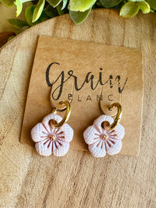 Boucles résine duo de pépites (mini)