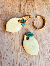Charger l'image dans la galerie, Duo de pépites citron 🍋 (doux jaune/ocre moucheté)