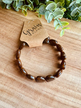 Charger l&#39;image dans la galerie, Bracelet MARRON « coeurs » - Taille M