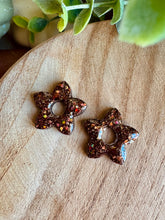 Charger l&#39;image dans la galerie, Duo de pépites (marron paillettes )