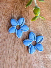 Charger l'image dans la galerie, Duo de pépites fleurs de Tiaré 🌺 (bleu)