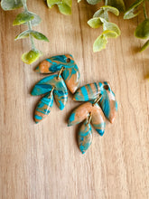 Charger l&#39;image dans la galerie, Duo de pépites (abricot turquoise)