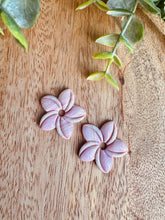 Charger l'image dans la galerie, Duo de pépites fleurs de Tiaré 🌺 (nuancé rose)