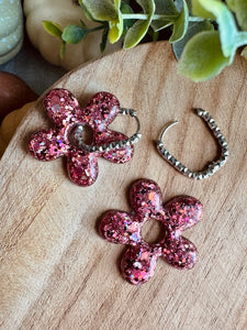 Duo de pépites (vieux rose)