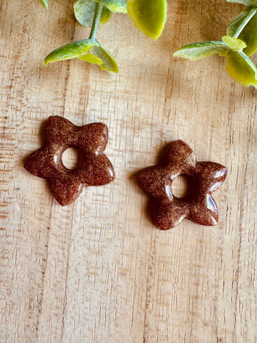 Duo de pépites (marron)