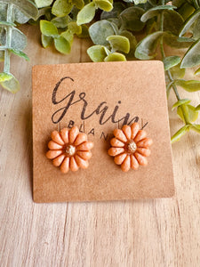Petites fleurs 🌸 (orange abricot)