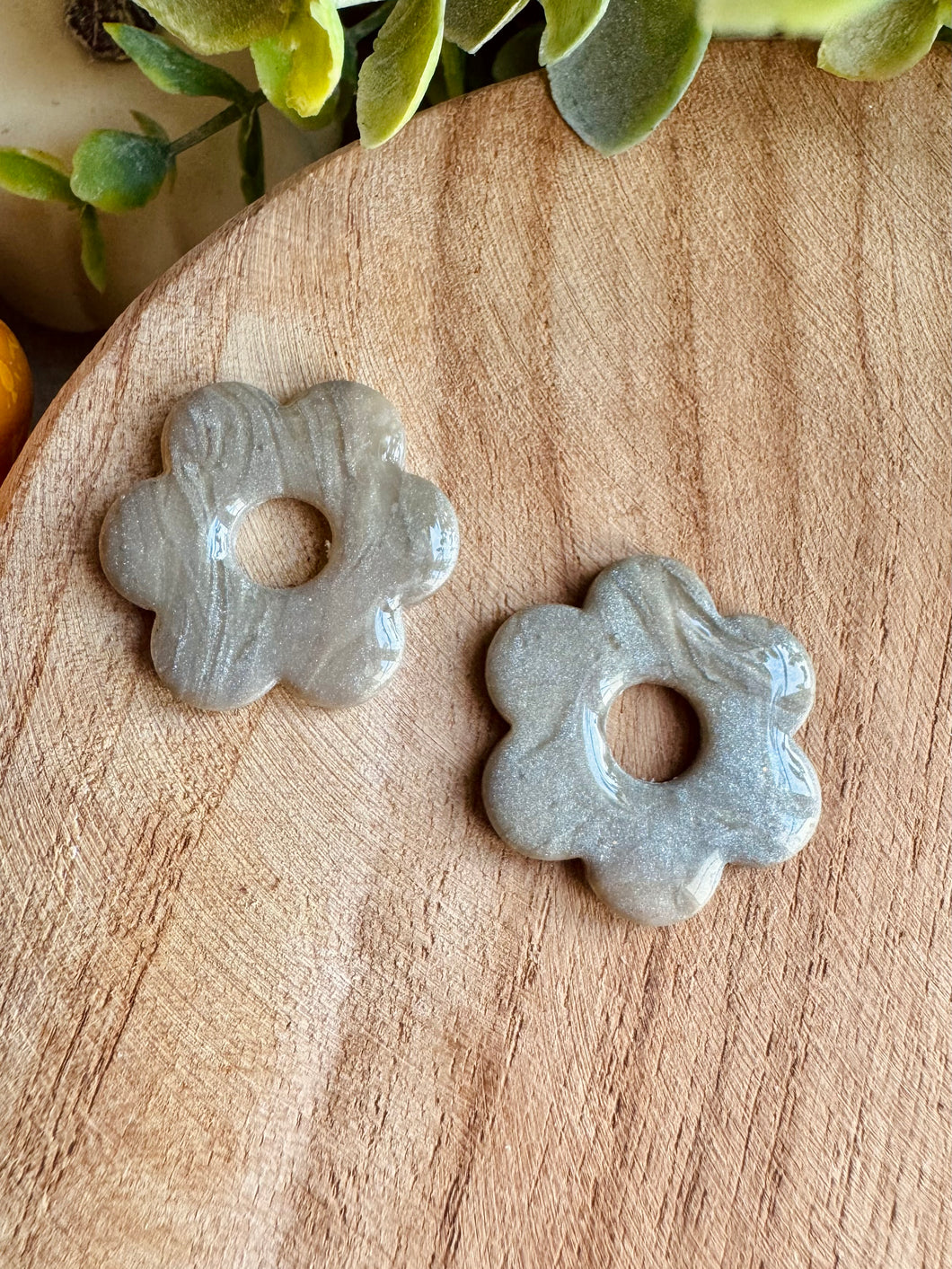 Duo de pépites (vert de gris)