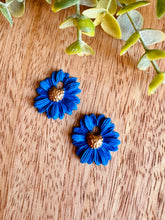 Charger l'image dans la galerie, Duo de pépites fleurs (mini bleu)