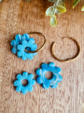 Charger l'image dans la galerie, Duo de pépites doubles mini fleurs