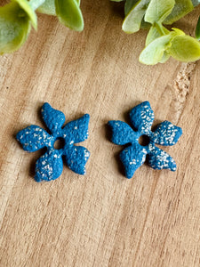 Duo de pépites (bleu argenté )