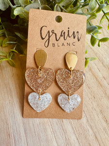 Boucles résine 🤍