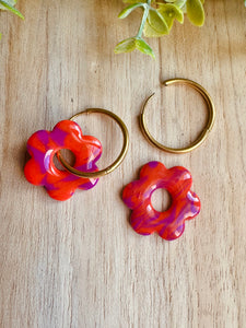 Duo de pépites (orange sanguine violet)