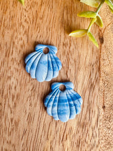 Charger l'image dans la galerie, Duo de pépites mini coquillage 🐚 (nuances de bleu)