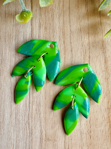 Duo de pépites (fluo vert)