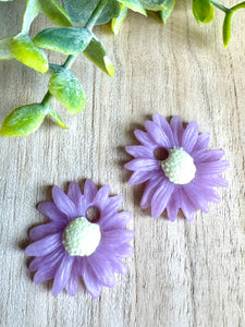 Duo de pépites 🌸 (Lila cœur jaune pale)
