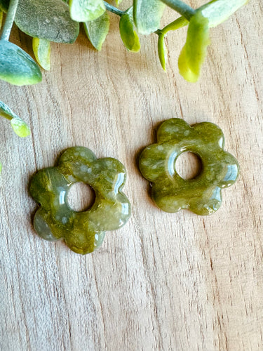 Duo de pépites (kaki marbré)