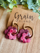 Charger l&#39;image dans la galerie, Créoles avec fleurs 🌸