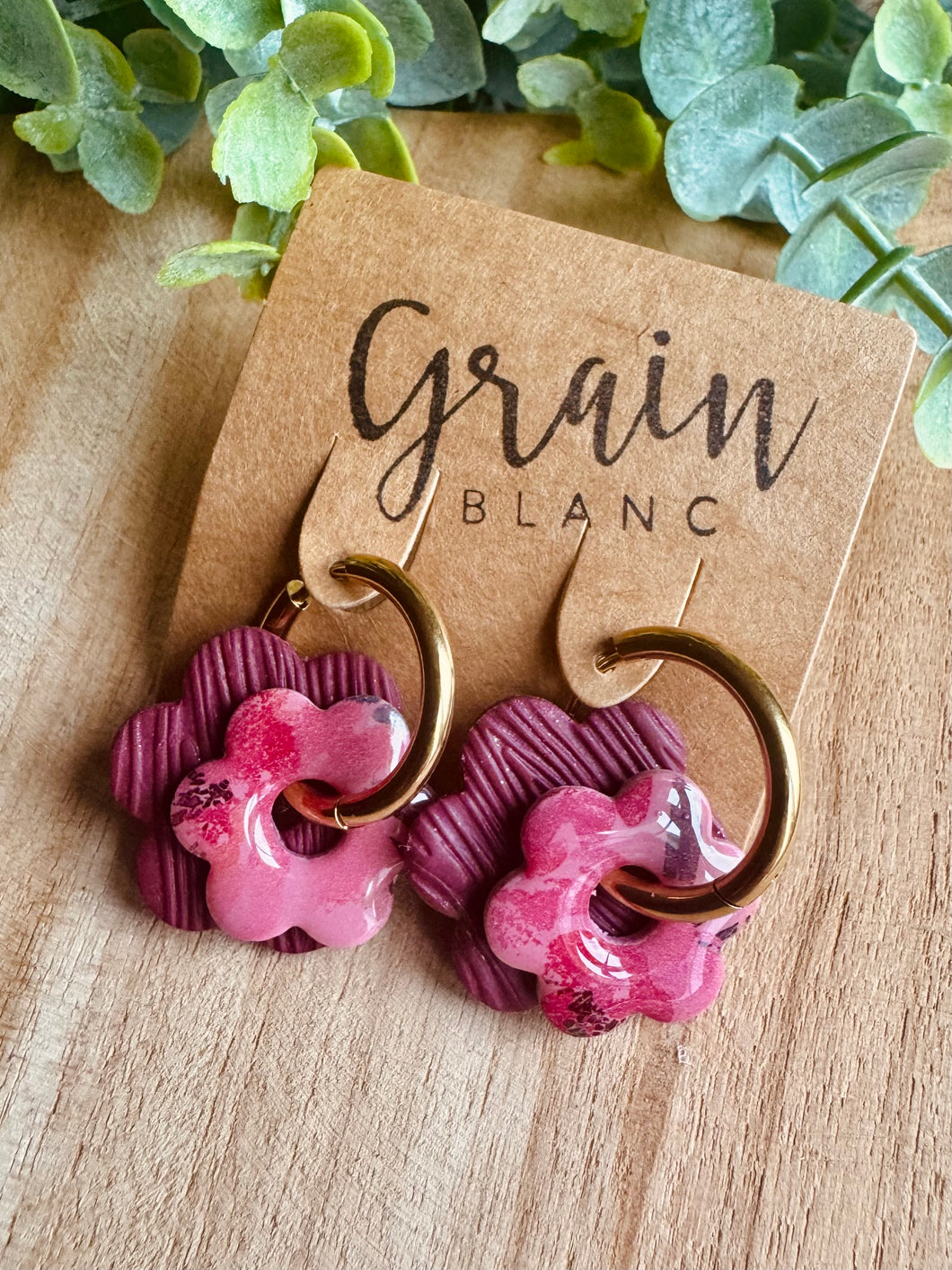 Créoles avec fleurs 🌸