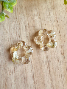 Duo de pépites (mini fleurs séchées)