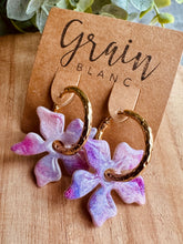 Charger l'image dans la galerie, Créoles fleurs