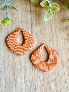 Duo de pépites (orange abricot)