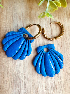 Mini Créoles martelées(18mm-dorées)