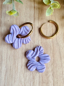 Duo de pépites (violet parme)