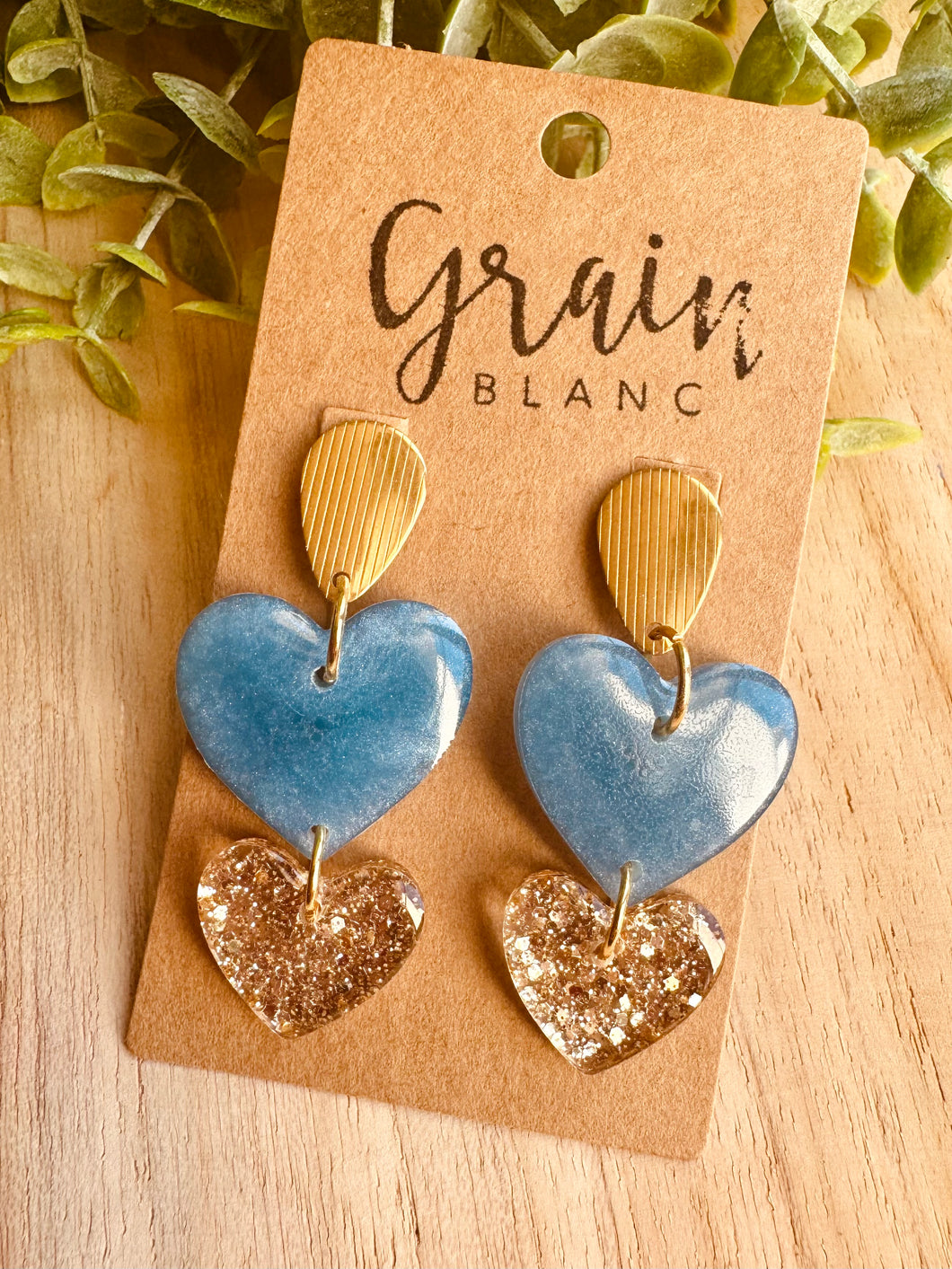 Boucles résine 🤍
