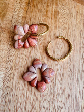 Charger l'image dans la galerie, Duo de pépites fleurs (marbré terracotta)