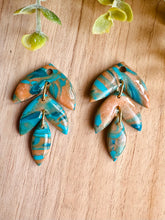 Charger l&#39;image dans la galerie, Duo de pépites (abricot turquoise)