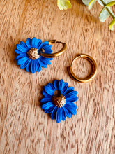 Charger l'image dans la galerie, Duo de pépites fleurs (mini bleu)