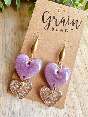 Boucles résine 🤍