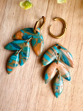 Charger l&#39;image dans la galerie, Duo de pépites (abricot turquoise)