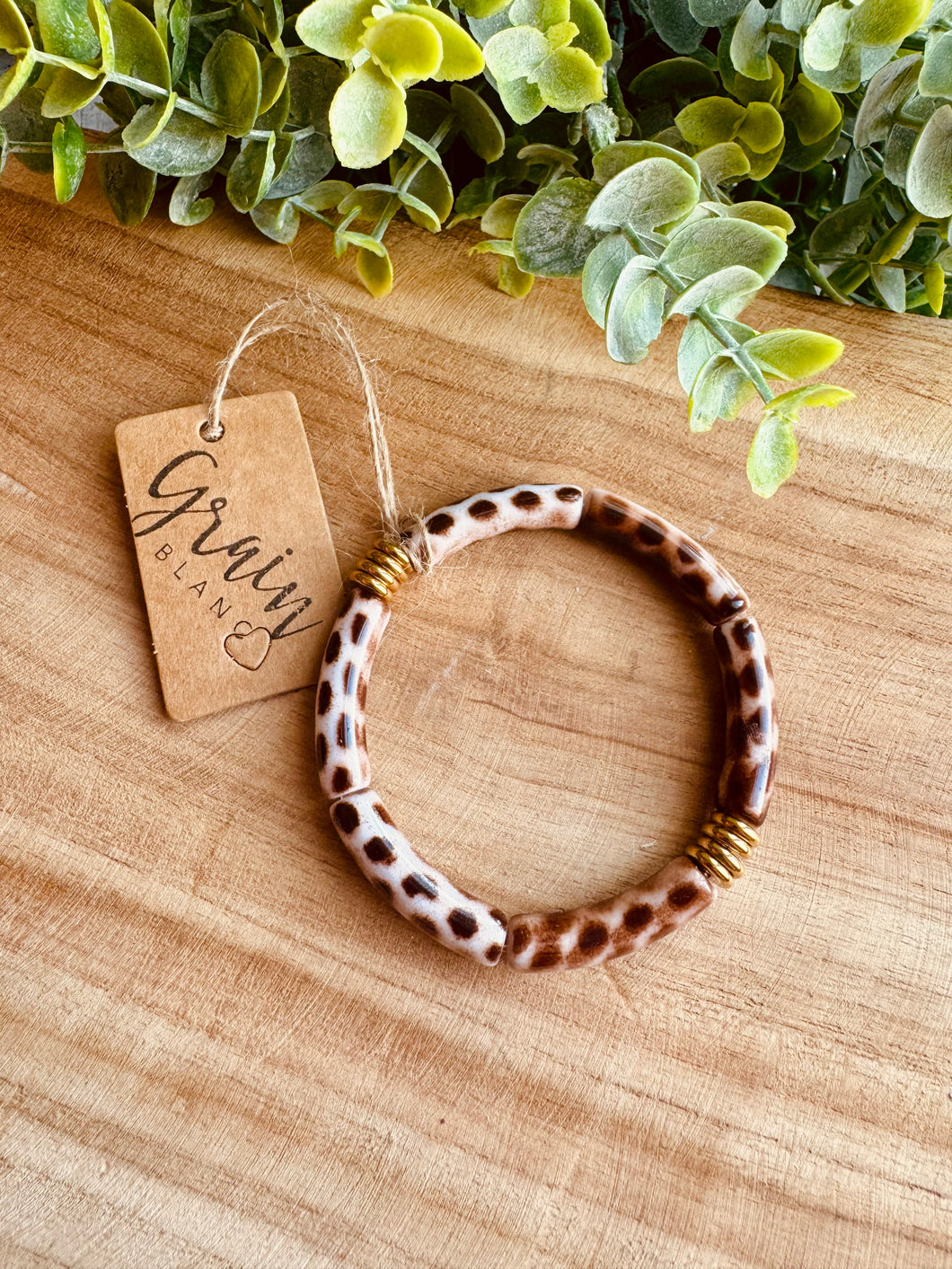 Bracelet LÉO « Macaroni » - Taille L