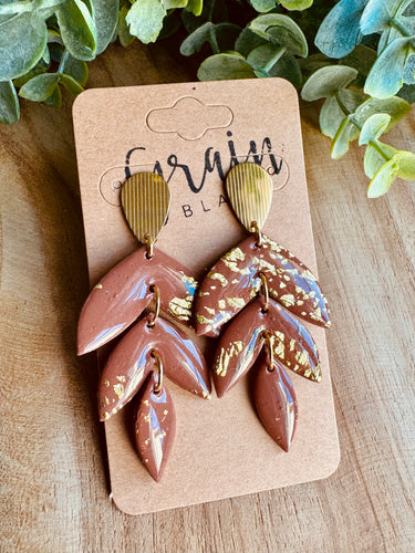 Les polymères (marron glacé doré)