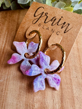 Charger l'image dans la galerie, Créoles fleurs